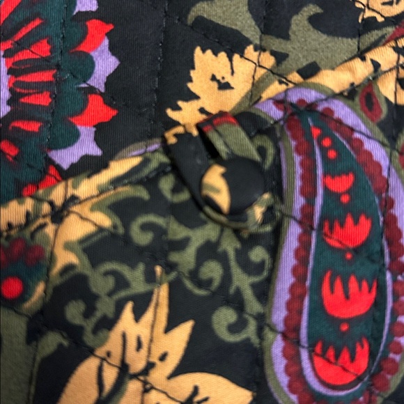 Vera Bradley Original Hipster Midnight Garden Paisley - Picture 6 of 7